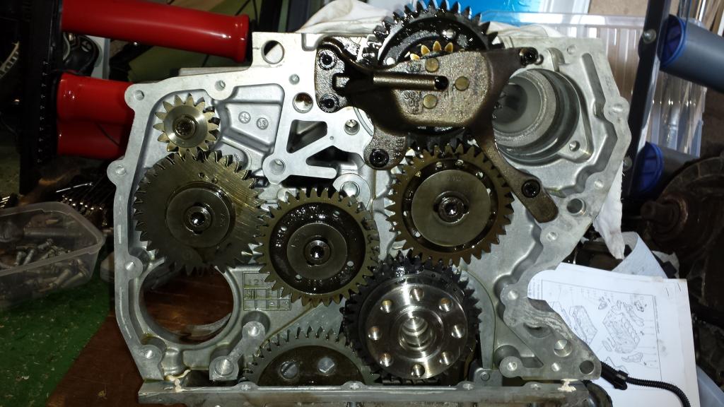 Vw t5 2.5 shop tdi timing gears