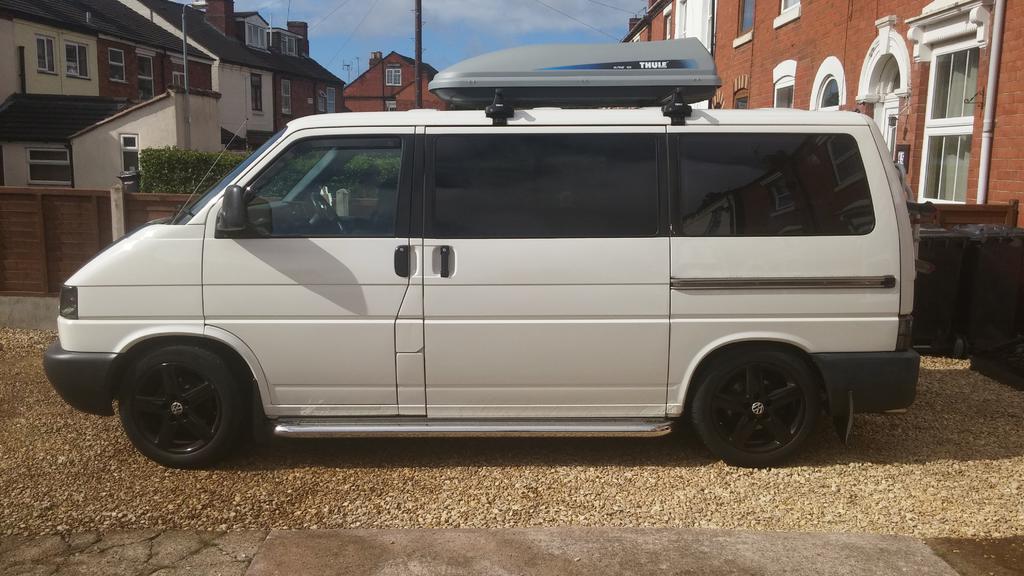 T4 Thule Roor Bars and Thule Roof Box VW T4 Forum VW T5 Forum