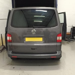 Vw t4 shop tailgate conversion